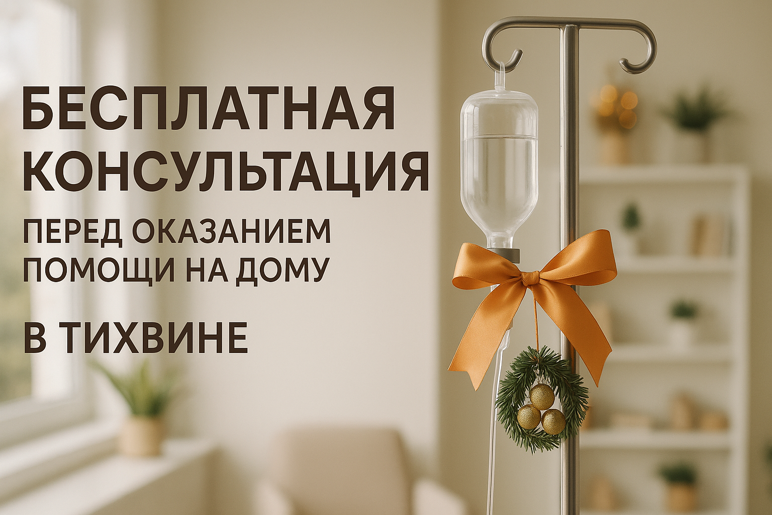 Бесплатная консультация перед оказанием помощи на дому в Тихвине